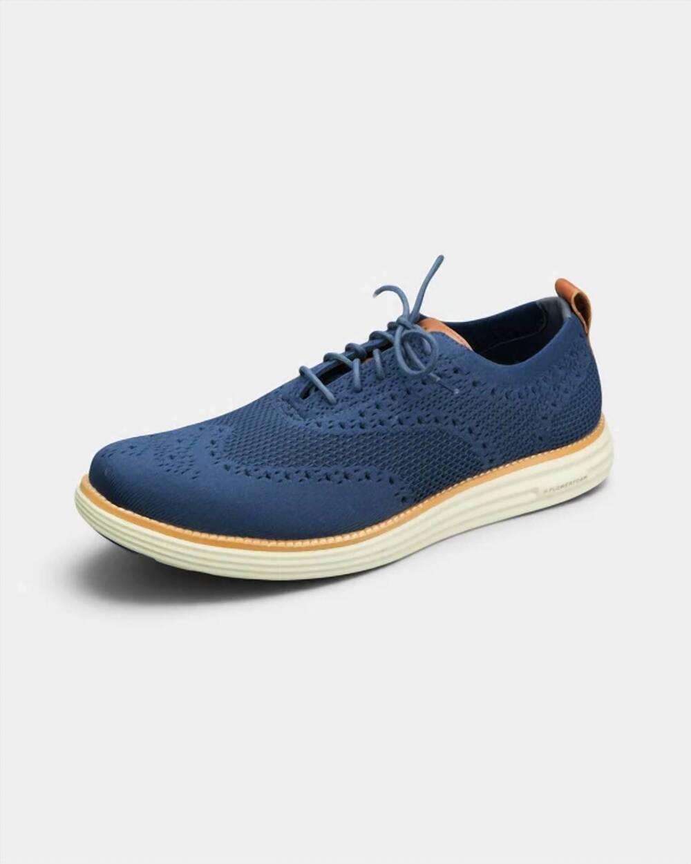 NEW COLE HAAN men's originalgrand remastered stitchlite oxfords in blue